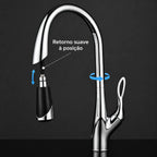 Torneira de Cozinha Inteligente Touch Monocomando Extensível - Savelli