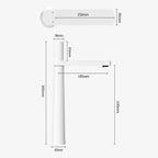 Torneira para Banheiro Misturador Monocomando Bica Alta Design Slim - Savelli
