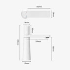 Torneira para Banheiro Misturador Monocomando Bica Baixa Design Slim - Savelli