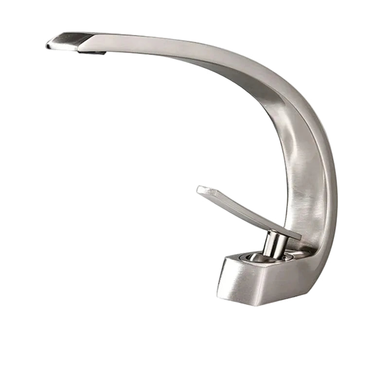 Torneira de Lavabo Misturador Monocomando Silhueta Curva Contemporânea - Savelli
