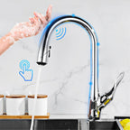 Torneira de Cozinha Inteligente Touch Monocomando Extensível - Savelli
