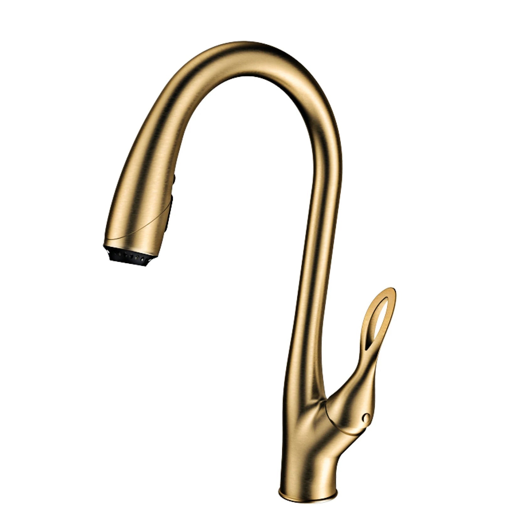 Torneira de Cozinha Gourmet Monocomando Extensível Design Orgânico - Savelli
