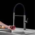 Torneira de Cozinha Gourmet Monocomando Extensível em Latão Design Premium - Savelli