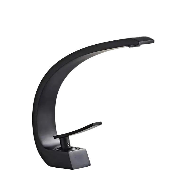 Torneira de Lavabo Misturador Monocomando Silhueta Curva Contemporânea - Savelli