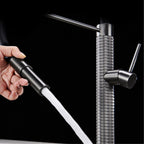 Torneira de Cozinha Gourmet Monocomando Extensível em Latão Design Premium - Savelli