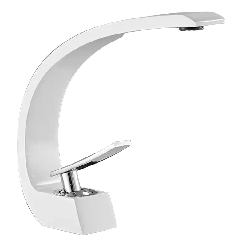 Torneira de Lavabo Misturador Monocomando Silhueta Curva Contemporânea - Savelli