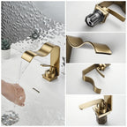 Torneira para Banheiro Misturador Monocomando Cascata Curva - Savelli
