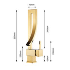 Torneira de Lavabo Cascata Misturador Design Contemporâneo - Savelli