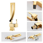 Torneira de Lavabo Cascata Misturador Design Contemporâneo - Savelli