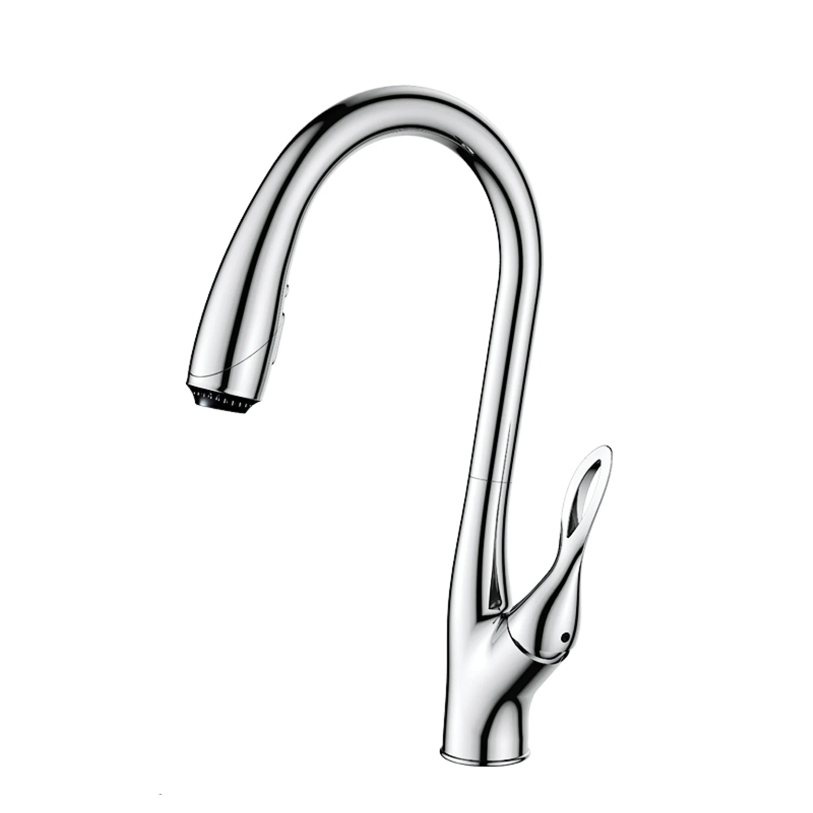 Torneira de Cozinha Gourmet Monocomando Extensível Design Orgânico - Savelli