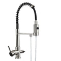 Torneira para Cozinha com Filtro 3 Vias Purificadora e Mola Extensível em Latão - Savelli