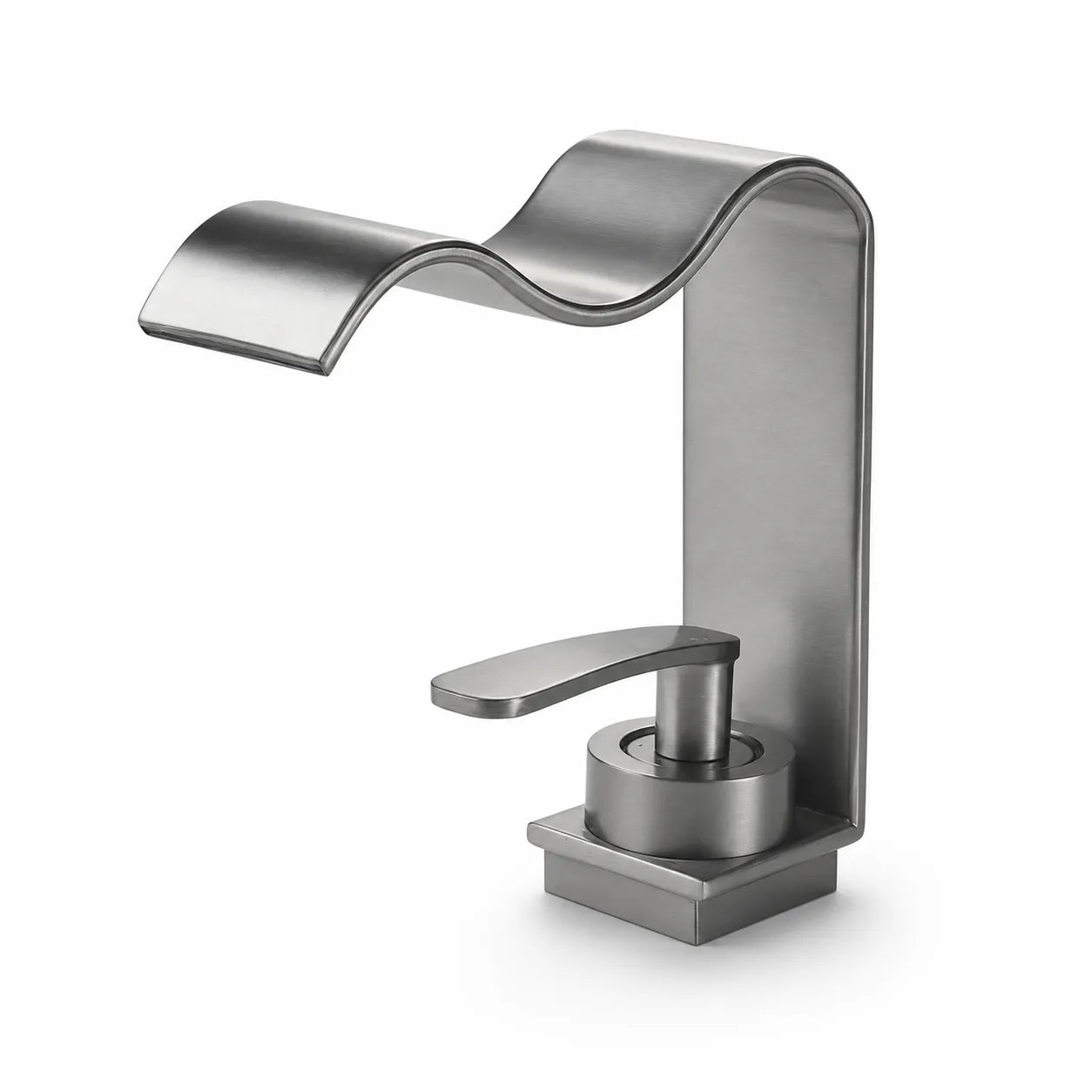 Torneira para Banheiro Misturador Monocomando Cascata Curva - Savelli