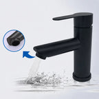 Torneira para Banheiro Misturador Monocomando em Aço Inox Design Minimalista - Savelli